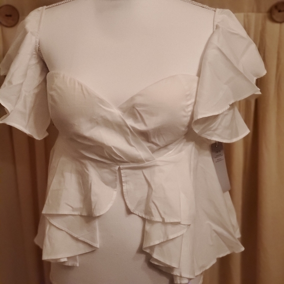 iris Tops - New!  Iris off the shoulder top  Sz.M (Women's)